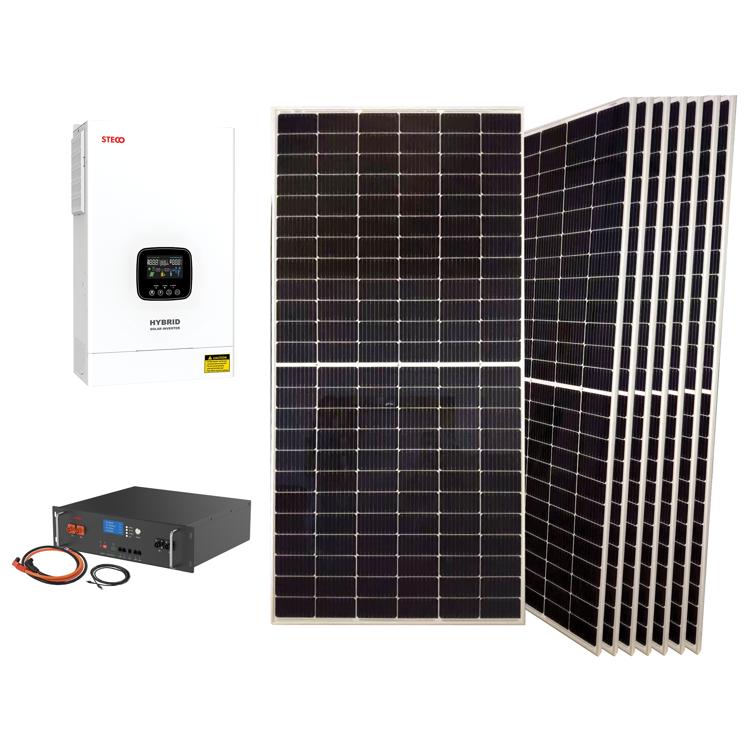 STECO 5kW Solar Solution - Single Battery Kit